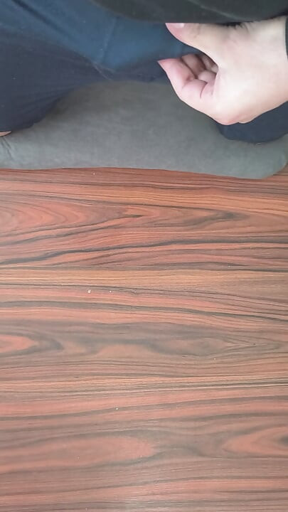 I jerked off my dick in the living room all by myself at home until I cummed