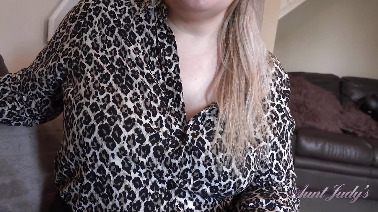Auntjudys - Your Busty BBW Sex Therapist Becky Sucks Your Cock