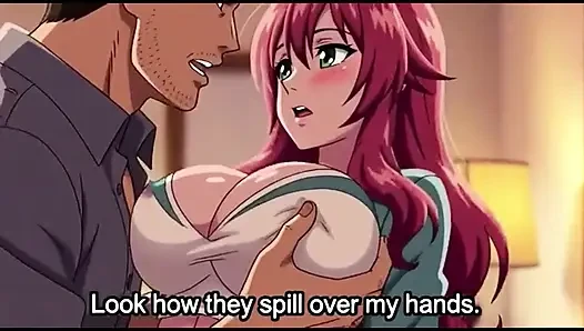 Stepdad seduced his young stepdaughter with big boobs