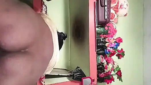 Indische stiefschwederin cow-position-sex