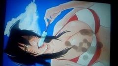 Anime pancut penghormatan - pantai buah dada besar Ahri
