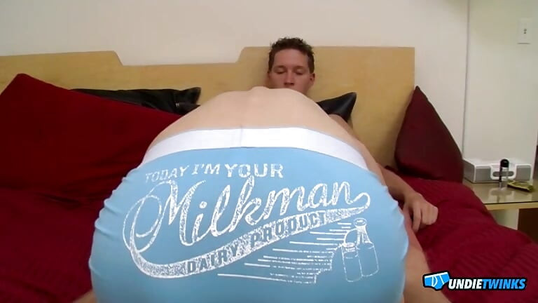 UndieTwinks: Sexy lad Ryan Connors rails Jase Bionxs juicy butthole