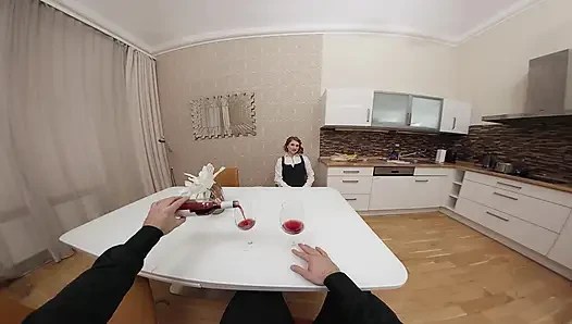 Sanal gerçek pornoda her zaman ilk randevuda sikişiyoruz