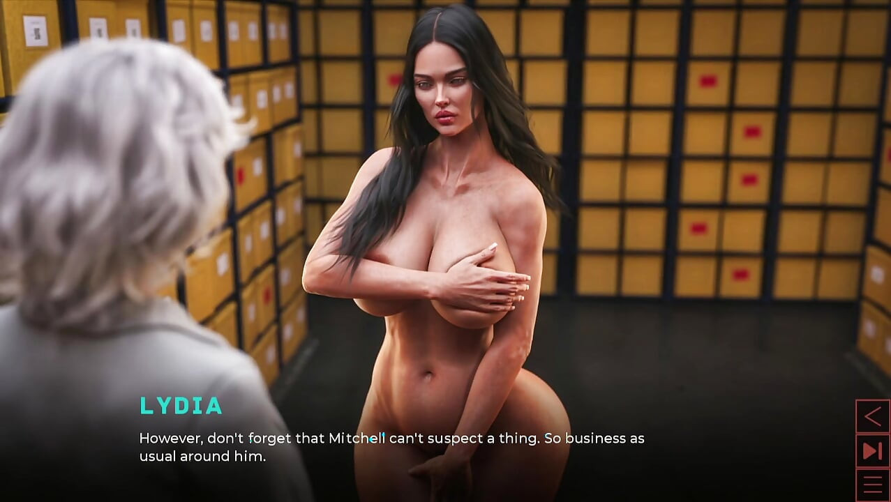 the synthetic milf masturbate her boss