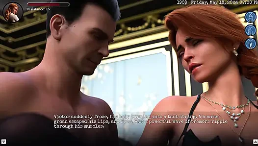 Ahlak sınırları 22 Emma Victor'a verdi ve ona teslim oldu