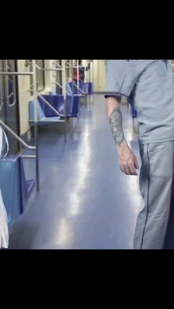 Must-see moment from "Pervert gets on the train rubbing cock on women in public!"