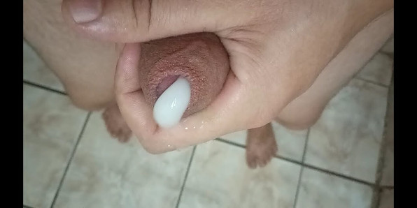 The cock is full of hot and sweet cum for you.