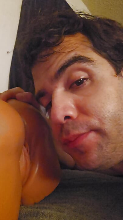 eating toy vagina 2