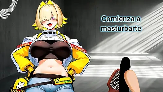 Spanish Audio JOI. NIKKE's Elegg jerks you off with his... brushes?