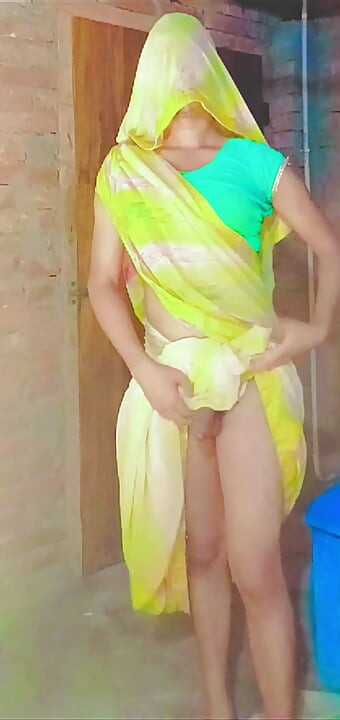 Sapan bhabhi enjoying in beautiful saree