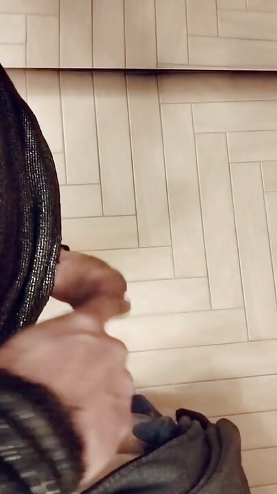 The little dick of the faggot horny