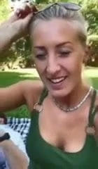 Masturbating in public next to bf