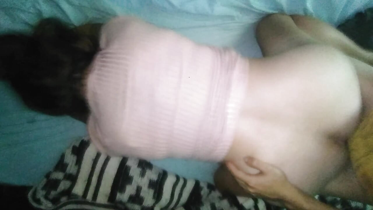 POV I Record with My Cell Phone How I Fucked a Blonde Girl with a Bun