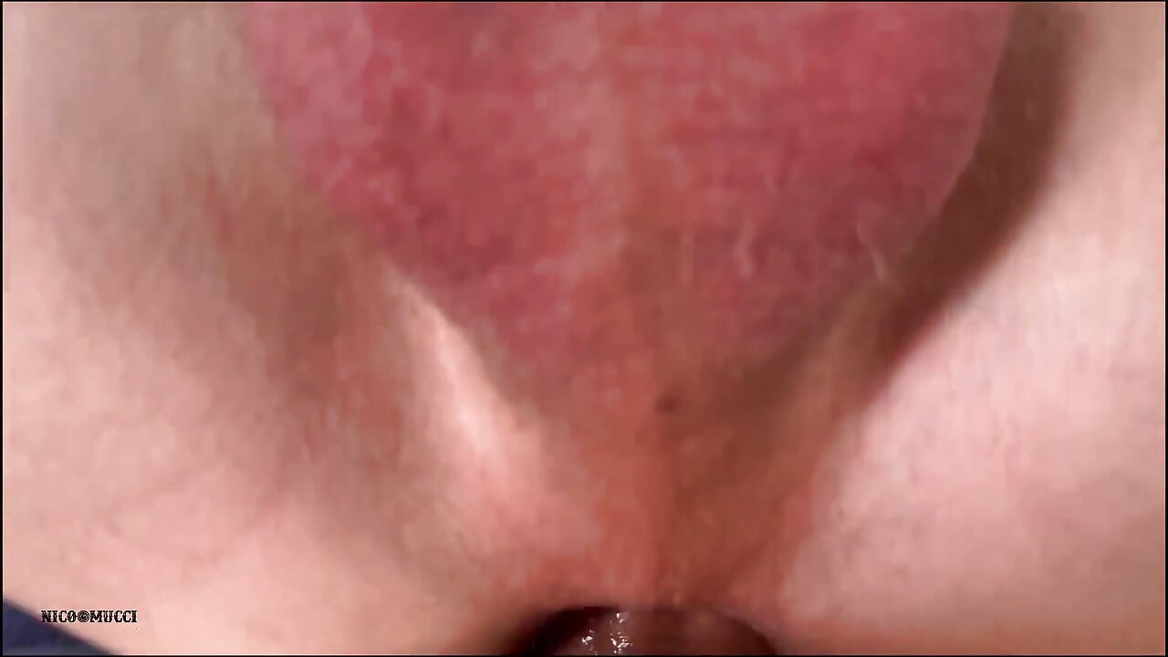 Passionate Couple in Intimate Bareback Anal with Intense Handsfree Cumshot and Creampie