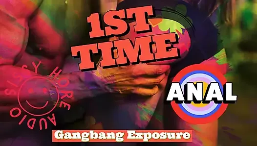 First time anal in your boipussy turns into an all out gangbang