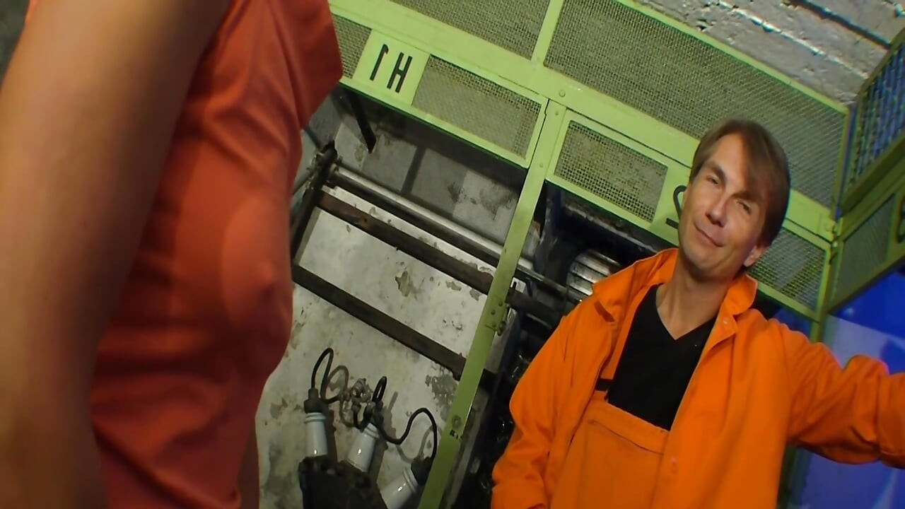 Factory Fisting Frenzy - Mature Blonde Stretched Wide Open