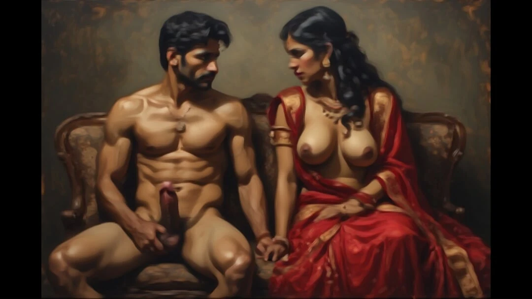 Indian stepmom fulfilled her stepson's desire by sucking and swallowing her huge load of cum