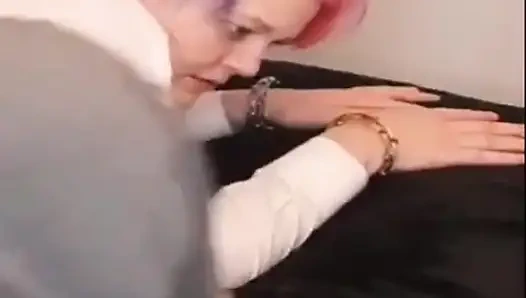 Пиратская королева с большими сиськами получает большой член