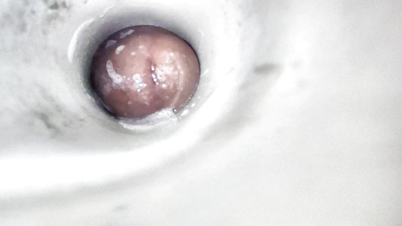 CAMERA INSIDE THE VAGINAL PIPE: A LOT OF EJACULATION IN THE VAGINAL PIPE! ASMR BEST 4K YOUNG MAN SPERM SQUIRT