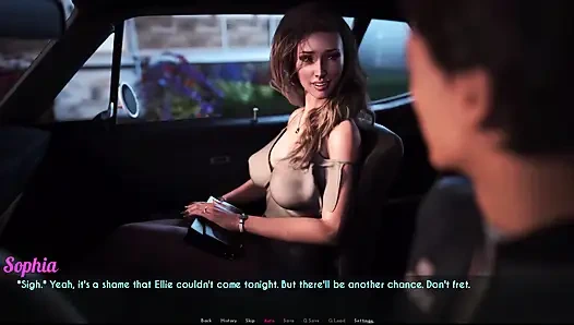 Awam Sophia и Sam Проводят время в хоттубе