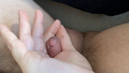 Masturbando e orgasmo - pau quente pós operado - metoidioplastia