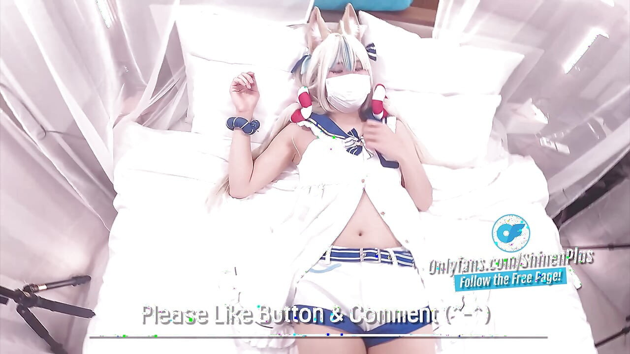 【Vtuber】ニューハーフ 🦈サメコサバのコスプレイヤーの男の娘と中出しセックス【個人撮影】4