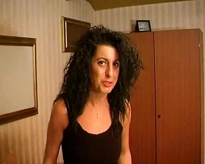From Tuscany a beautiful brunette girl hot and excited by