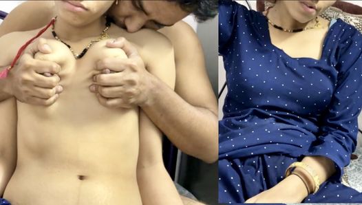 Indische Desi stiefmoeder apne bete se borstvoeding Karwati Hai eigengemaakt