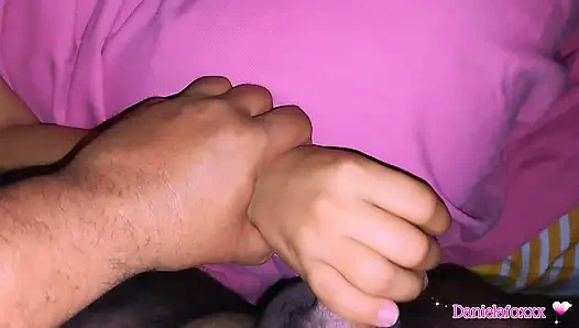 Spaß um mitternacht in ihrem zimmer