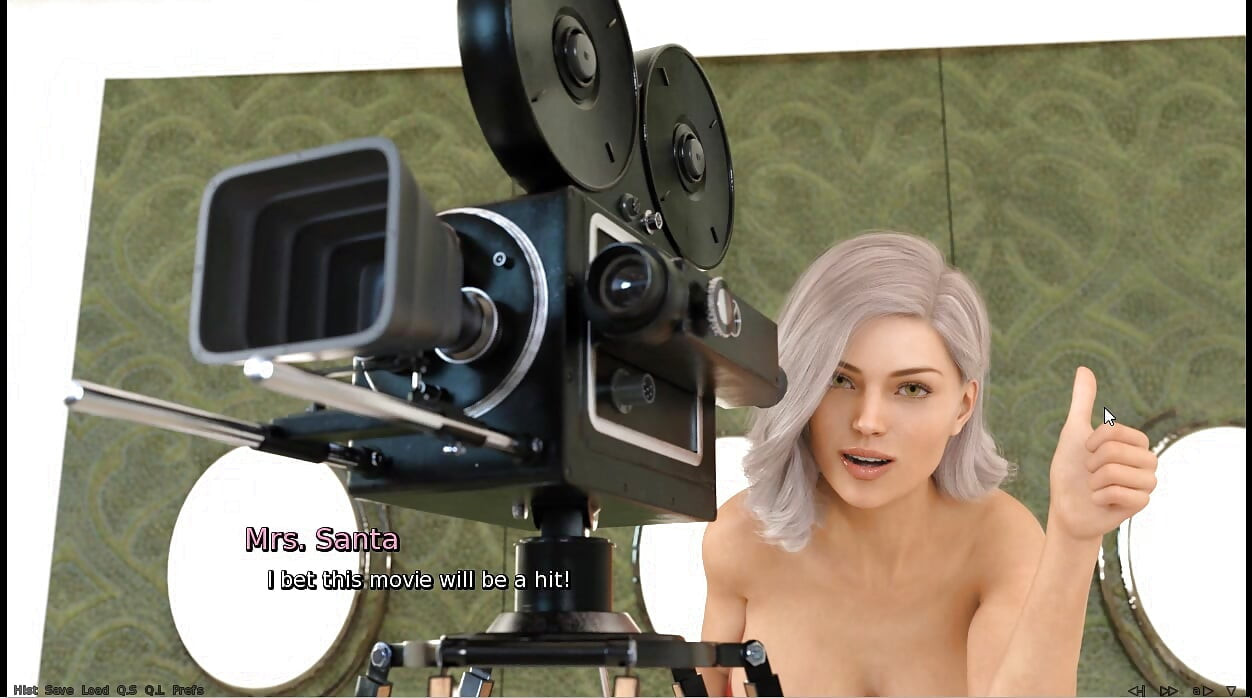Laura Lustful secret christmas 2023 Filiming a sex movie