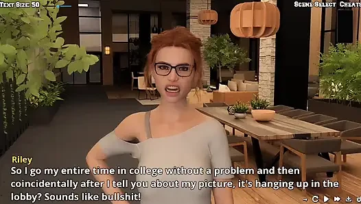 College kings # 39 Ich ging ins fitnessstudio und half Lindsey