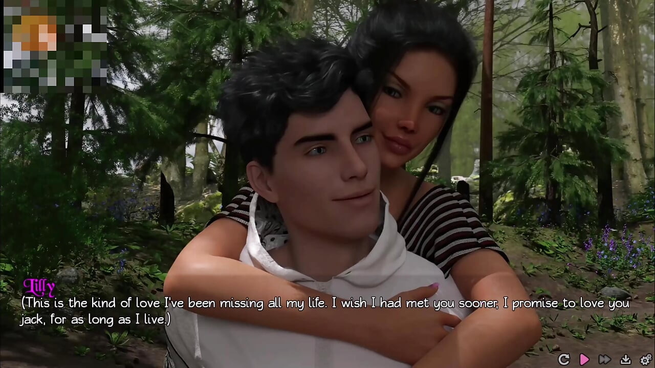 Pure love #2: Lily gave Jack a hand job and swallowed the cum