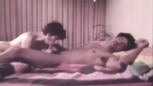 Black Boy Eats and Fucks White Girl's Cunt (1960s Vintage)