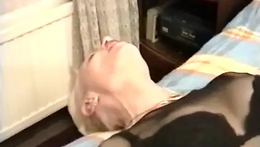 A Mature Nympho Fucked by All the Holes!