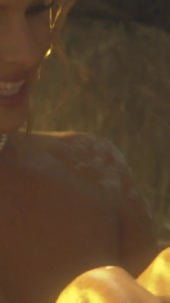 Must-share moment from "Erotic lesbians romance passionately in the wild"