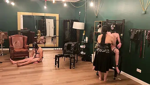 Fetish Lofts with My 2 Slaves Part 4-4