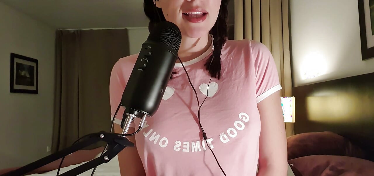 Innocent german Schoolgirl masturbating for you (ASMR JOI)