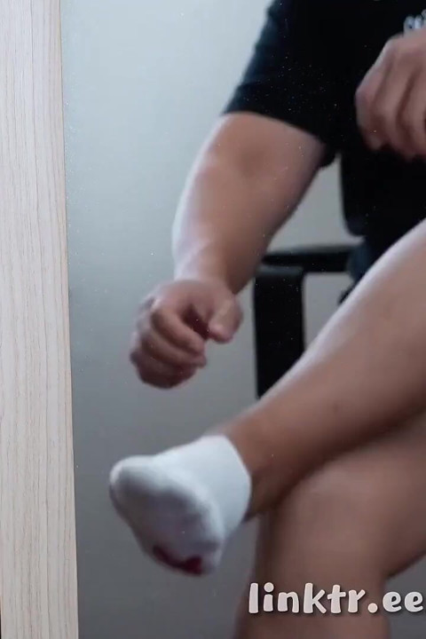 My Cock and Reflection in the Mirror
