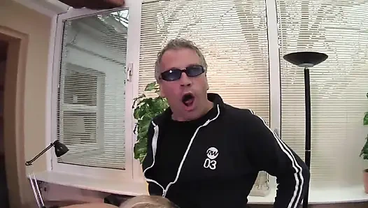 Blonde Toy Pounded and Ball Sucked by Guys