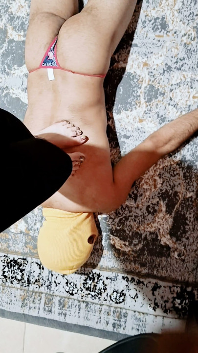 Disobedient Slave Punished with Brutal CBT and Trampling | Clip 2
