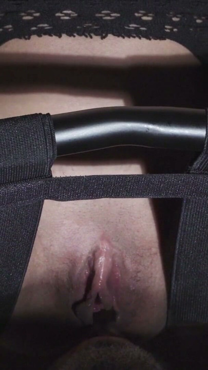 I use the chair to enjoy on his face. Want his tongue in my pussy | Clip 2