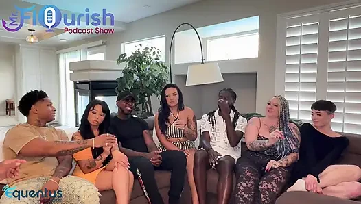 Mrflourish подкаст утром после в Вегасе 8 Ppl перед съемкой эпизода для его сложного
