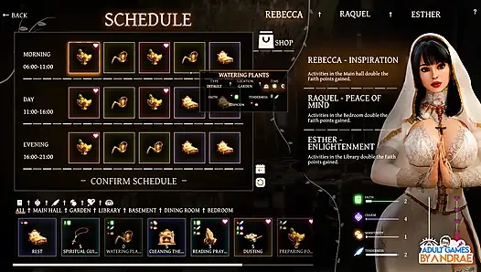 Sisters in Sin Gameplay Part 5 - Lust Gets Closer to Esther