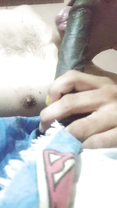 Gay sucking rich dildo in thong