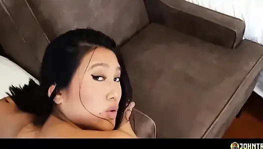 Johntronx - inanılmaz seksi May Taylandlı bakış açısı ve duşta sikişiyor