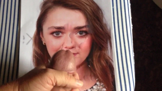 Maisie Williams Cum Tribute 3
