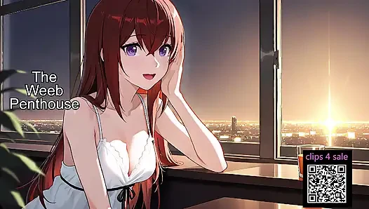 Makise kurisu - steins gate - bdsm kölesi