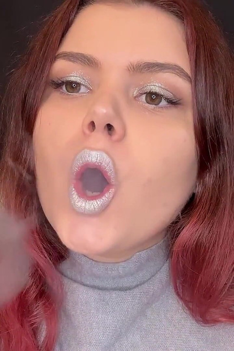 Redhead Smoke Sesh Sexy Drag and Seductive Exhale