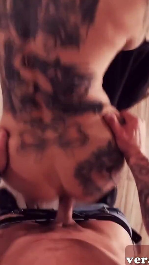 Inked german blonde Milf with big tits on a real fuck date | Clip 1