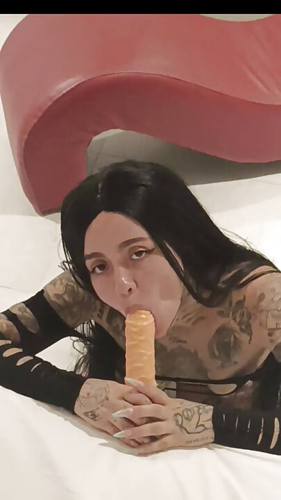 Jag älskar att suga det på slug